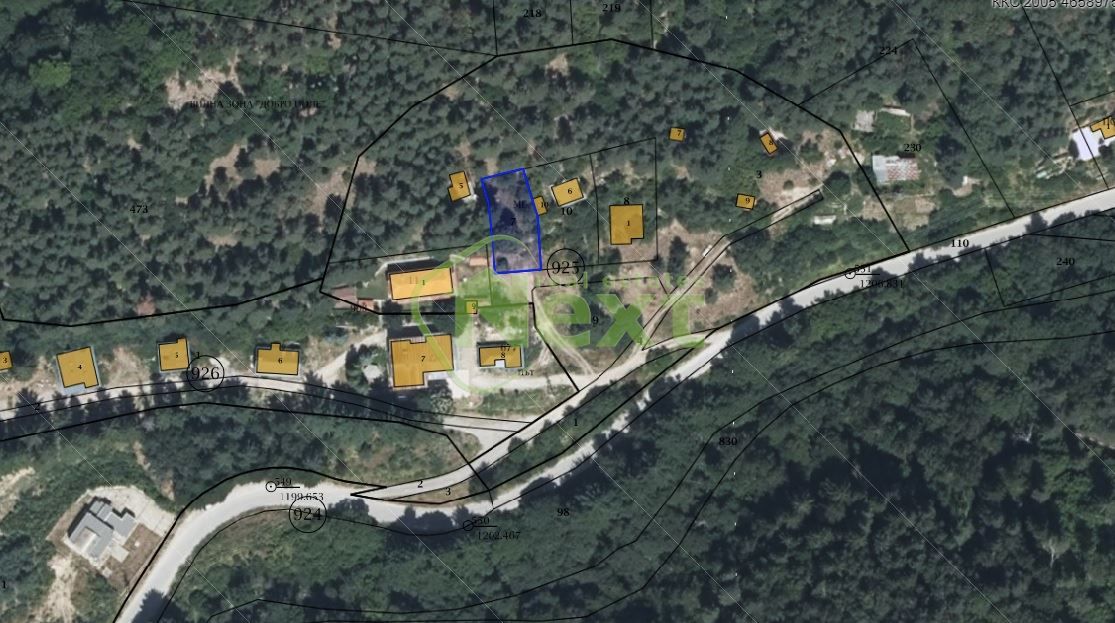 Продава се Парцел в с. Бистрица, Област Благоевград - 1013 кв.м за 51 €/кв.м - Снимка #2