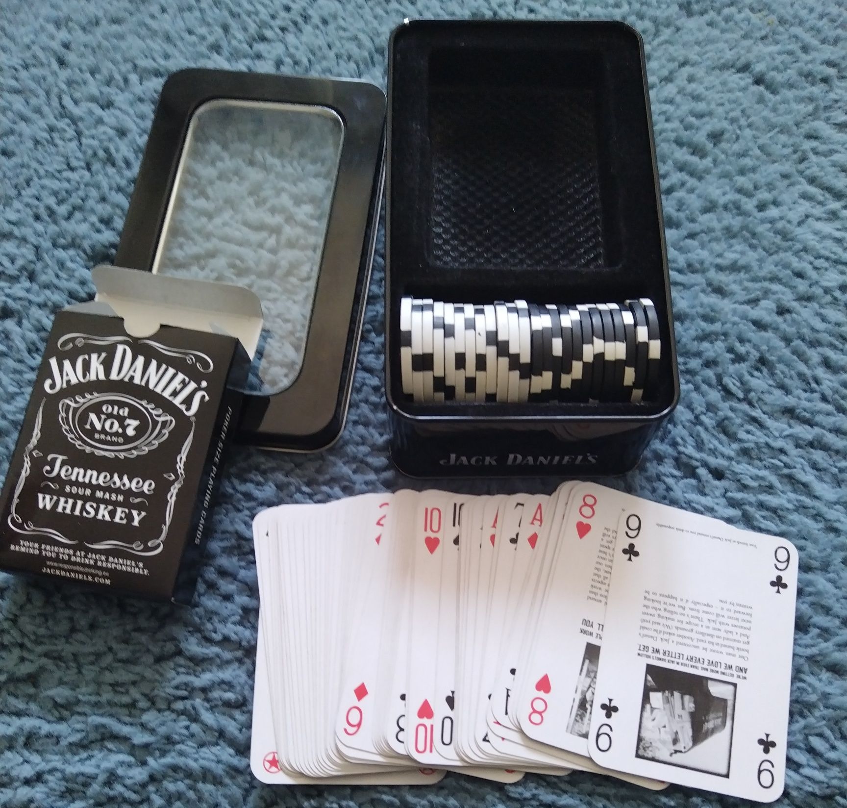 Set de poker Jack Daniels