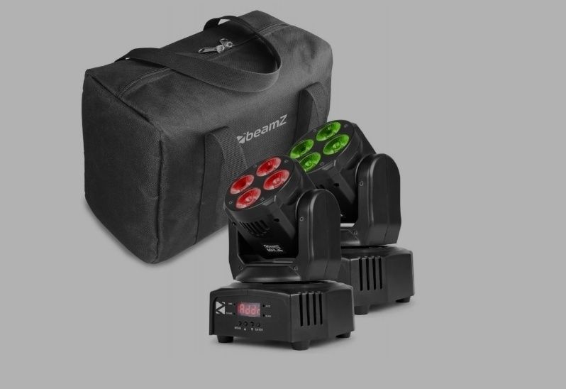 BEAMZ MHL36 moving head  set 2 BUCATI