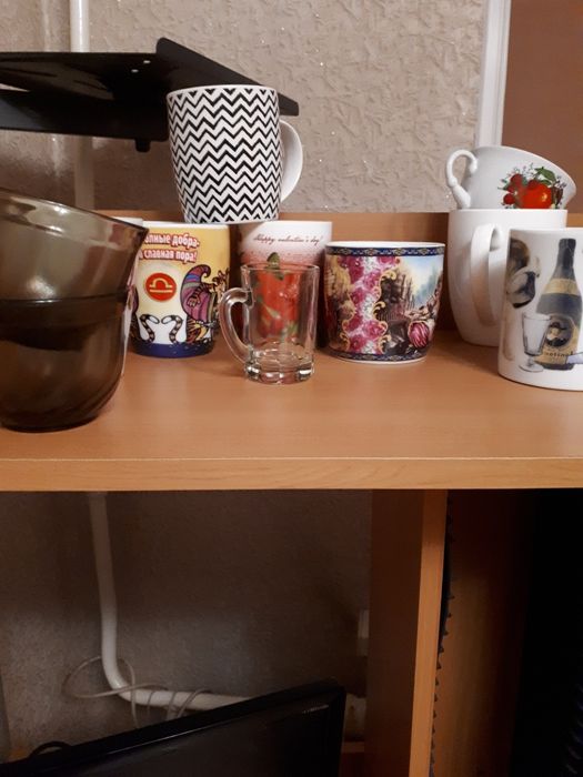 бакалы для чая фарфор и стекло новые