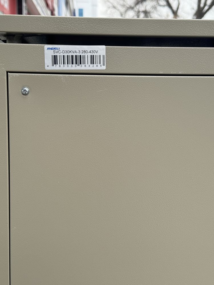 Сотилади Sotiladi/STABILIZATOR ANDELI TOZA Original SVC-30 kva 380V