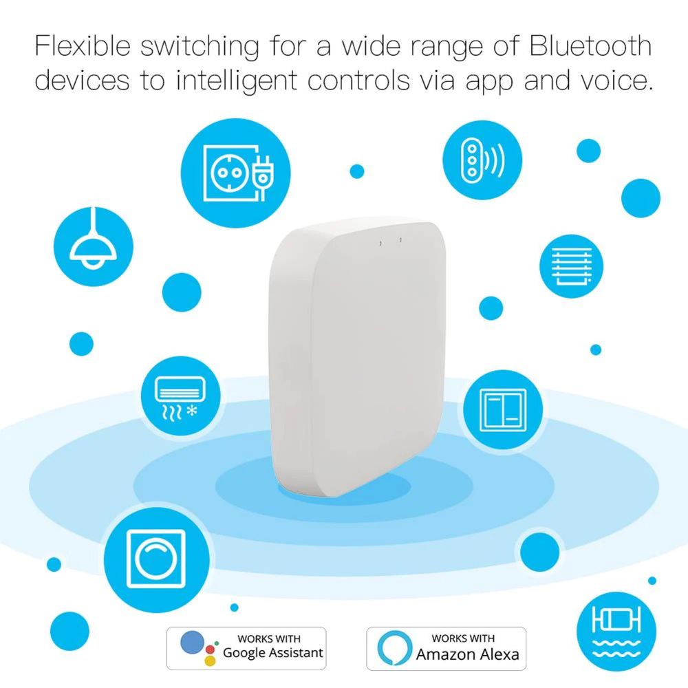 MOES смарт хъб/ hub/  Bluethooth, ZigBee
