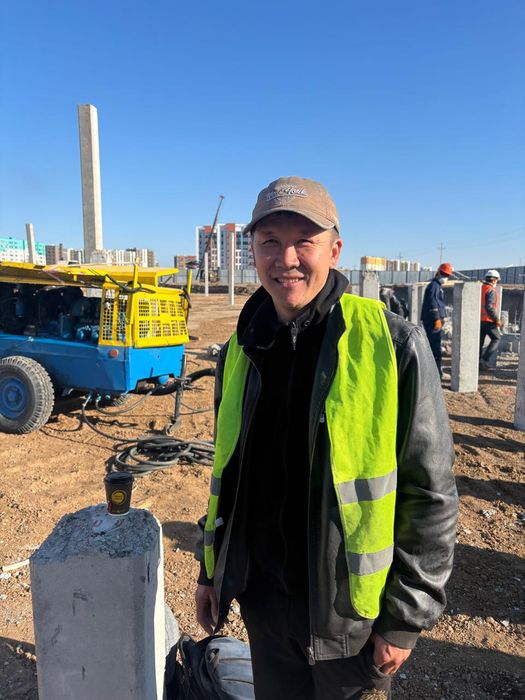 Аренда винтового дизельного компресора для дорожных и строительных раб