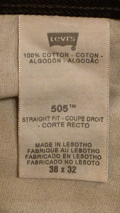 Оригинални дънки Levi"s 505 W38L32