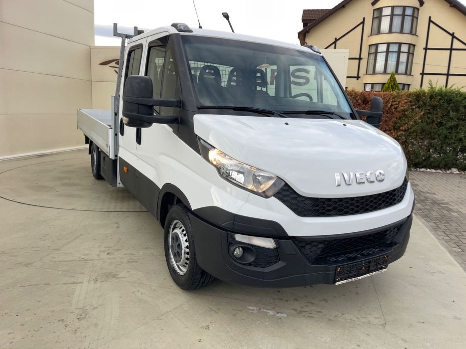Iveco Daily Doka 35S13 7LOCURI Iveco Daily Doka 2.3D, 126CP, Webasto, Comenzi volan, Cârlig