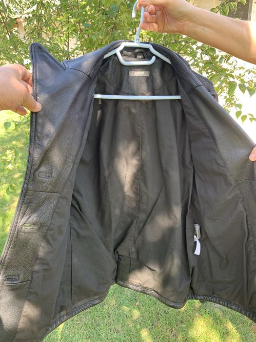 Vintage Peter Werth Piele Naturala Blazer, Sacou