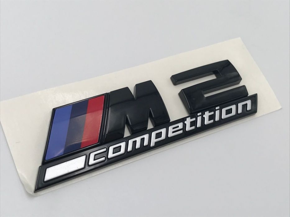 Emblema BMW M2 COMPETITION spate negru