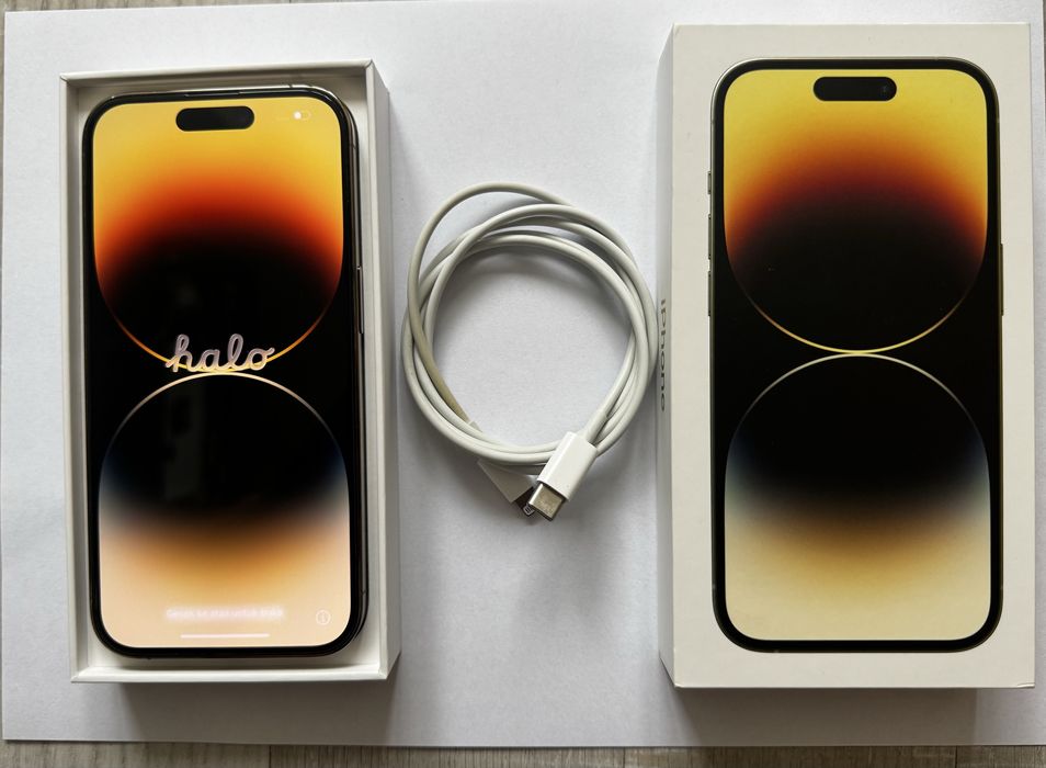 iphone 14 Pro gold 128 GB