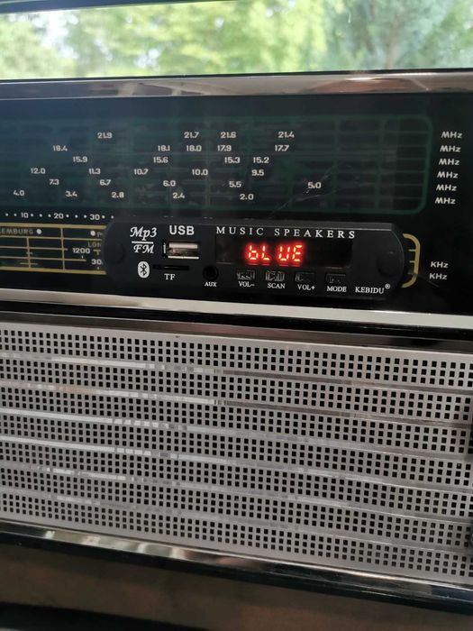 Работещо радио ВЕФ 206 с УКВ, 
блутут и дистанционно - модифицирано