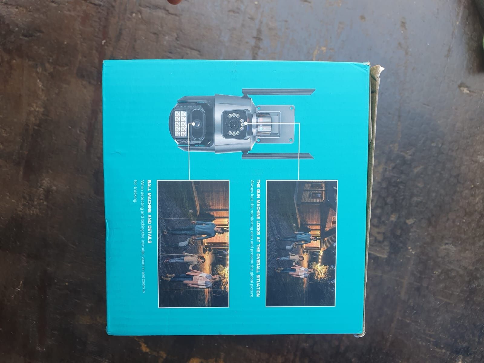 Camera dubla supraveghere 360