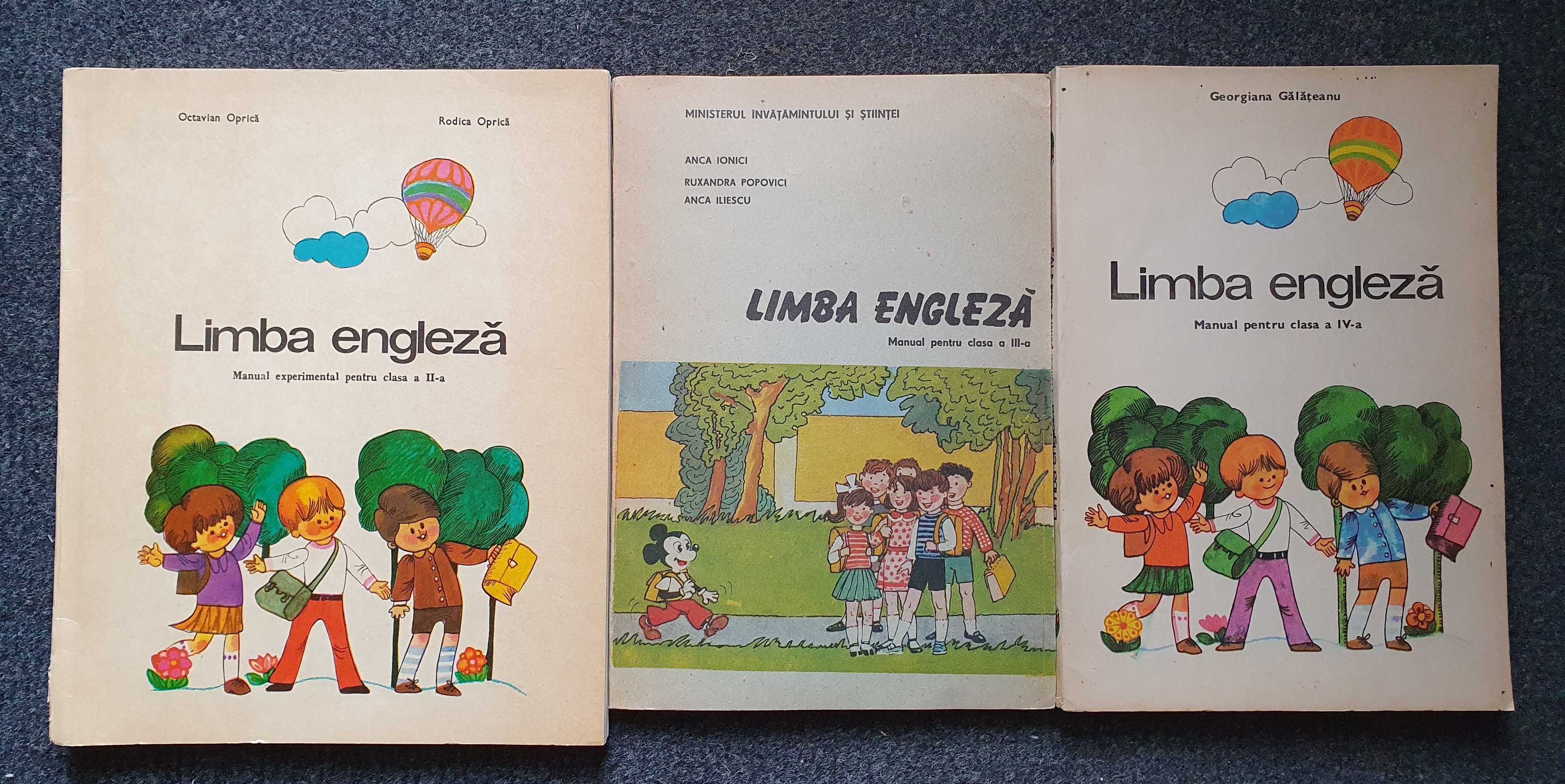 LIMBA ENGLEZA Manual clasa a II-a, a III-a, a IV-a - Ionici, Galateanu