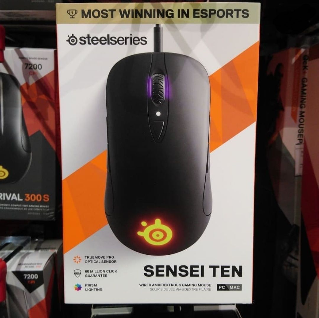 Steelseries SENSEI TEN Скидка! /для правшей,левшей Игровая мышка/мышь
