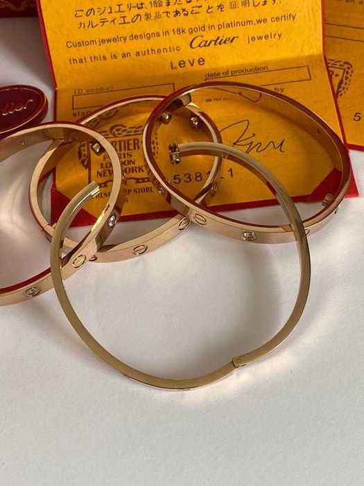 Brățară Cartier LOVE 17 Rose Gold 18K Slim