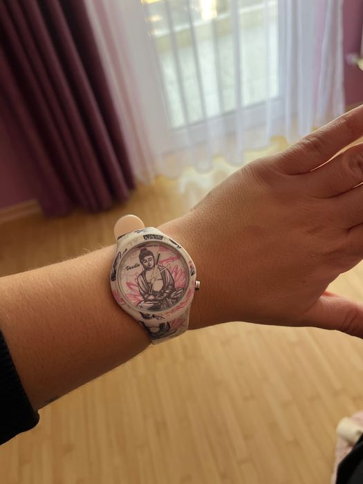 Италиански Дамски часовник Doodle Budha