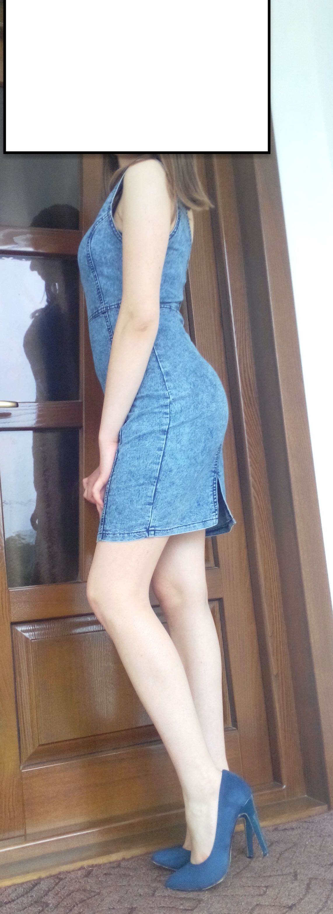 rochie de blugi măr S