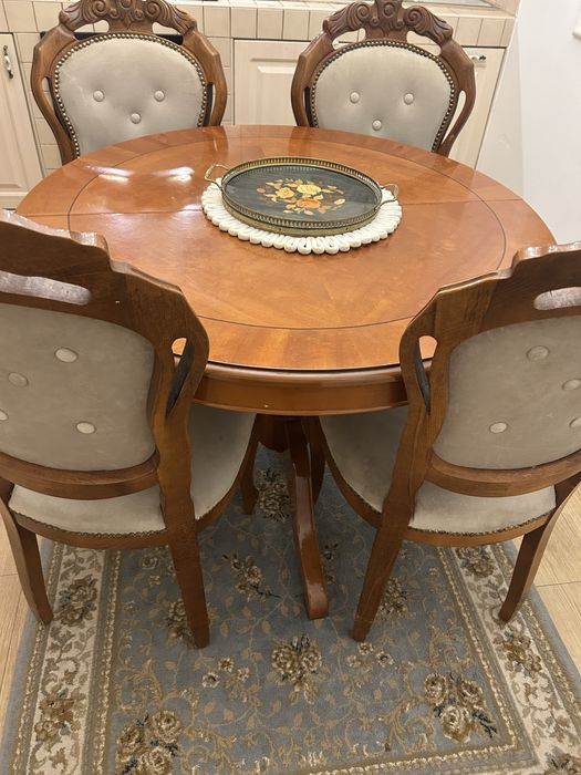 Masa extendibila cu 4scaune