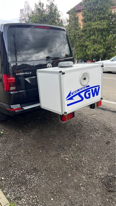 cusca transport caini wt metall montabila pe carligul de remorcare