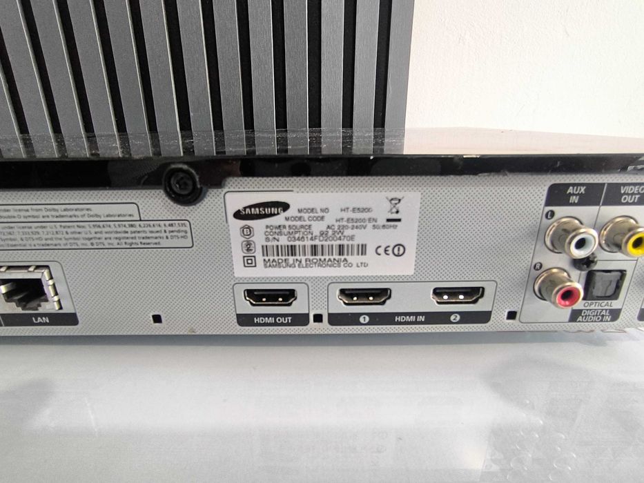 Home Theater Samsung HT-E5200 - Funcțional, Testat