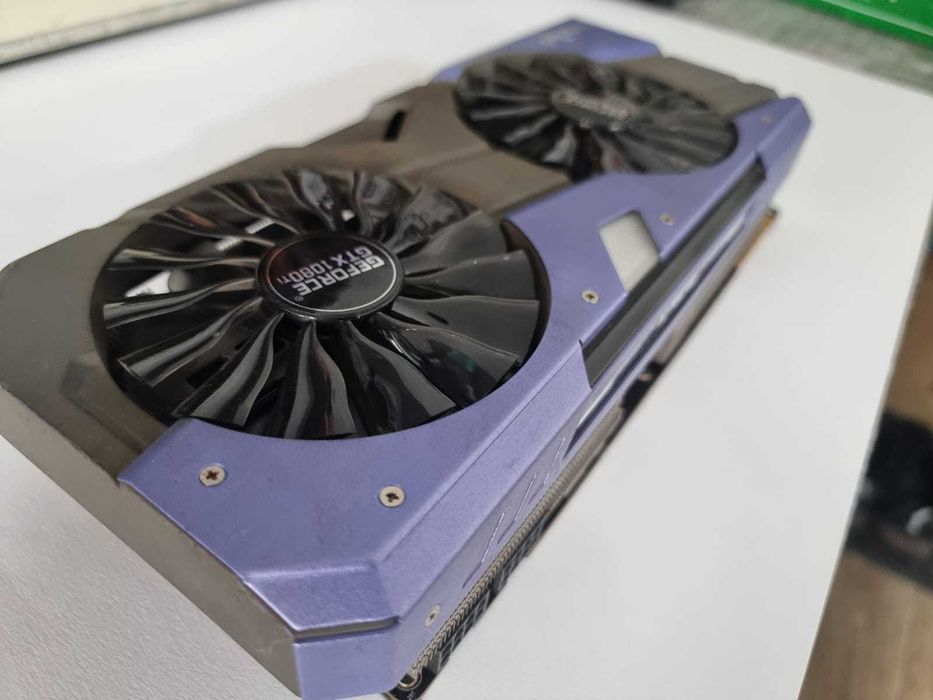 Palit GameRock/ GTX-1080Ti/ 11 Gb/ 4-fan/ GDDR5X/ 352 бит/ RGB/