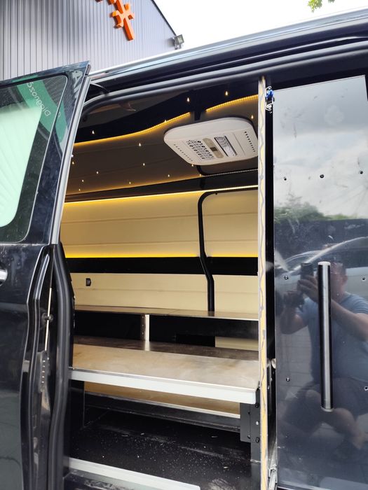 Mercedes V klass dric funerar full led,agregat frig