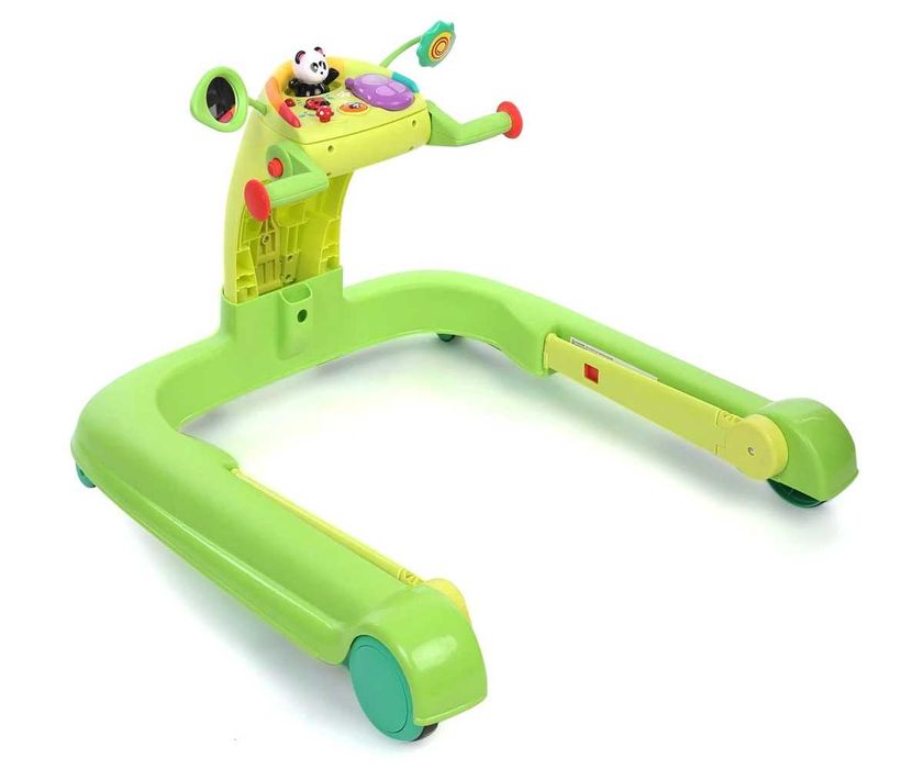 Бебешка проходилка 3в1 Chicco Baby Walker 123, зелена