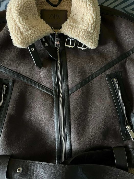 Есенно, зимно скъсено яке ZARA, S