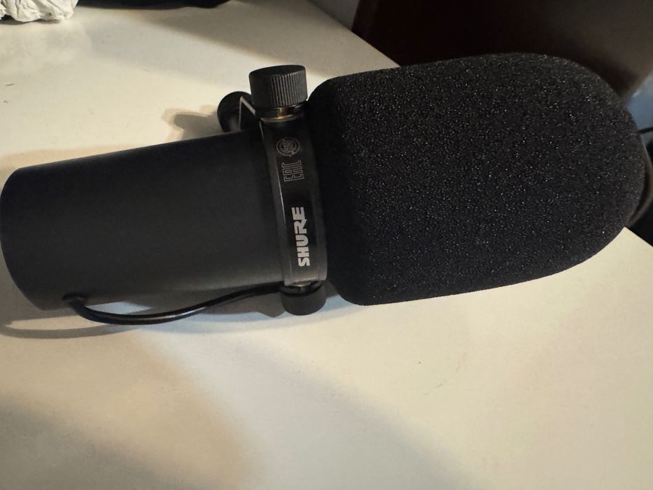 Shure SM7B +FETAMP – ca nou, stare impecabilă, original