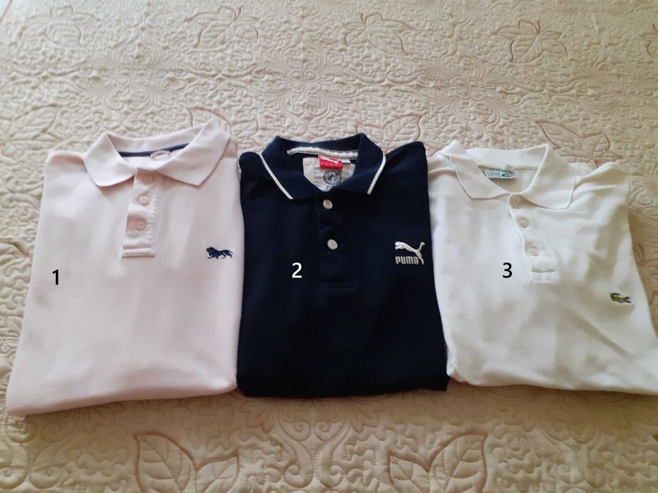 Мъжки памучни ризи с къс ръкав от 6 до 10 лв.