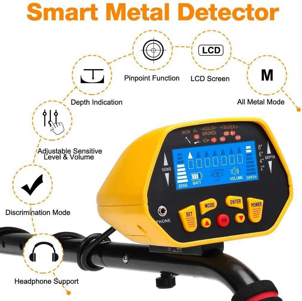 Mеталдетектор, Металотърсач, Детектор за злато за метали, уред