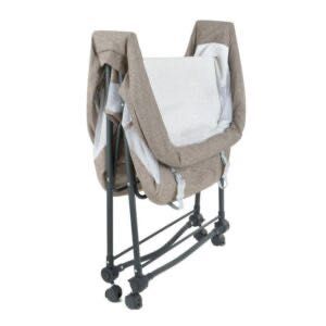 Patut bebelus pliabil / Co sleeper + Saltea reglabila - stare noua