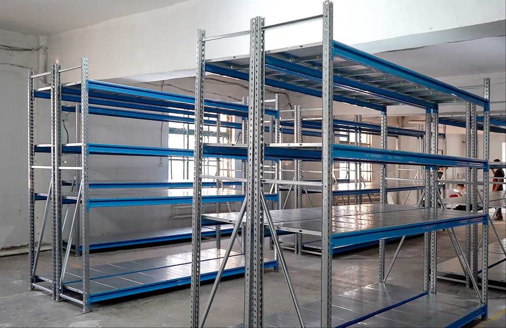 Складские стеллажи, стеллаж для склада, грузовой металлический alss