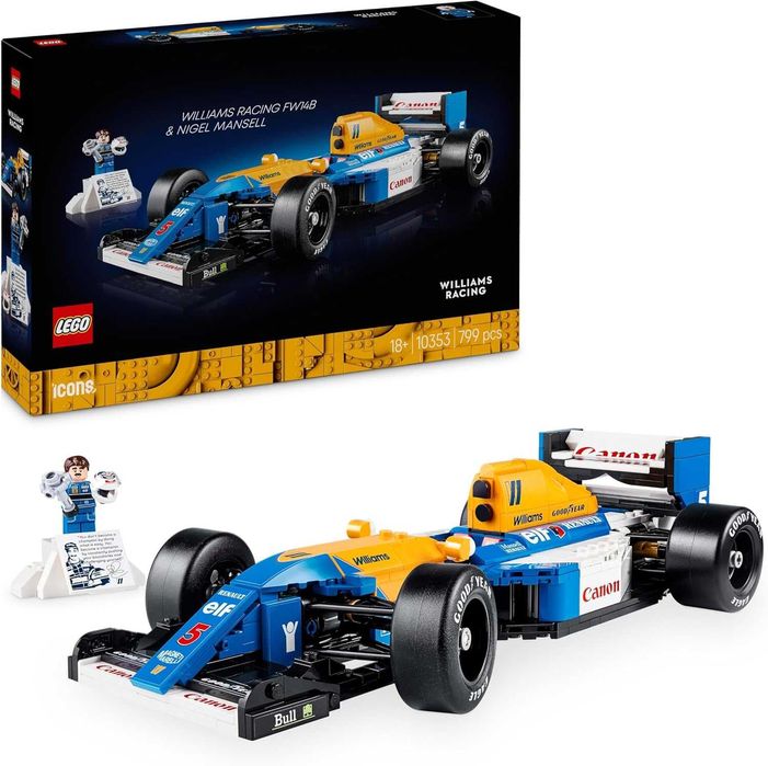 LEGO Icons  10353  F1 Williams Racing