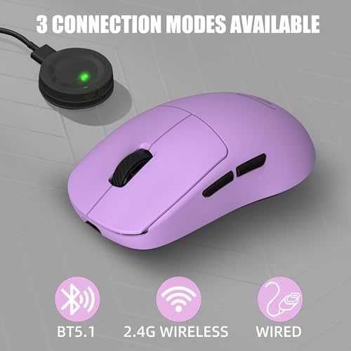 Нова лека Безжична геймърска мишка Z2 Mini 30K DPI 8K 400ч Батерия