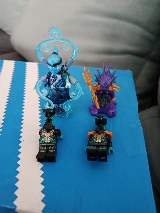 Set de 4 minfigurine lego Ninjago