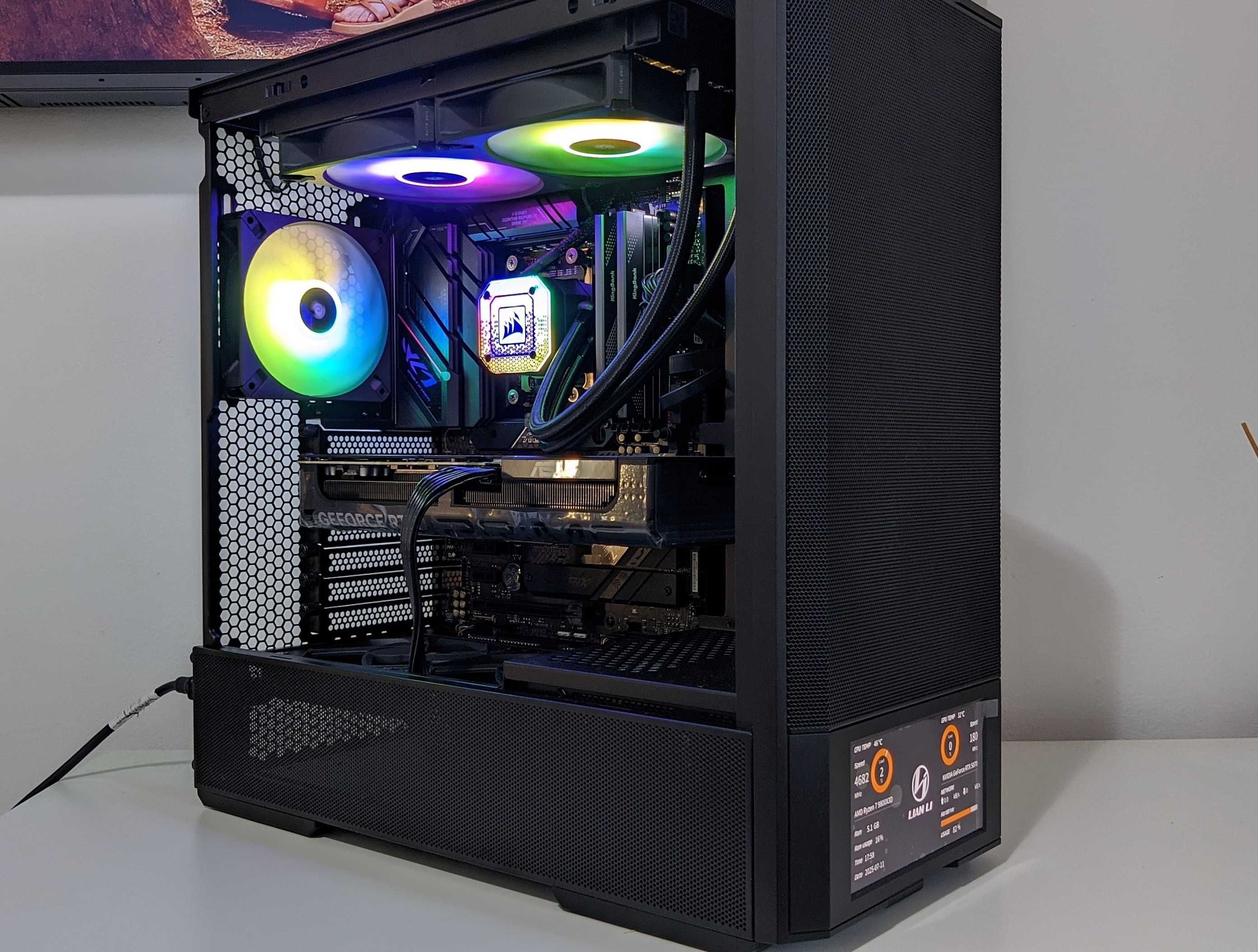 PC Ryzen 7 9800X3D RTX 5070 32GB DDR5 1TB NVMe
