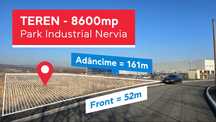 Vând Teren 8600 mp Intravilan – Parcul Industrial Nervia, Cluj-Napoca