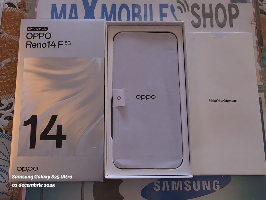 Oppo Reno 14F -5G / Luminous Green / 256 GB