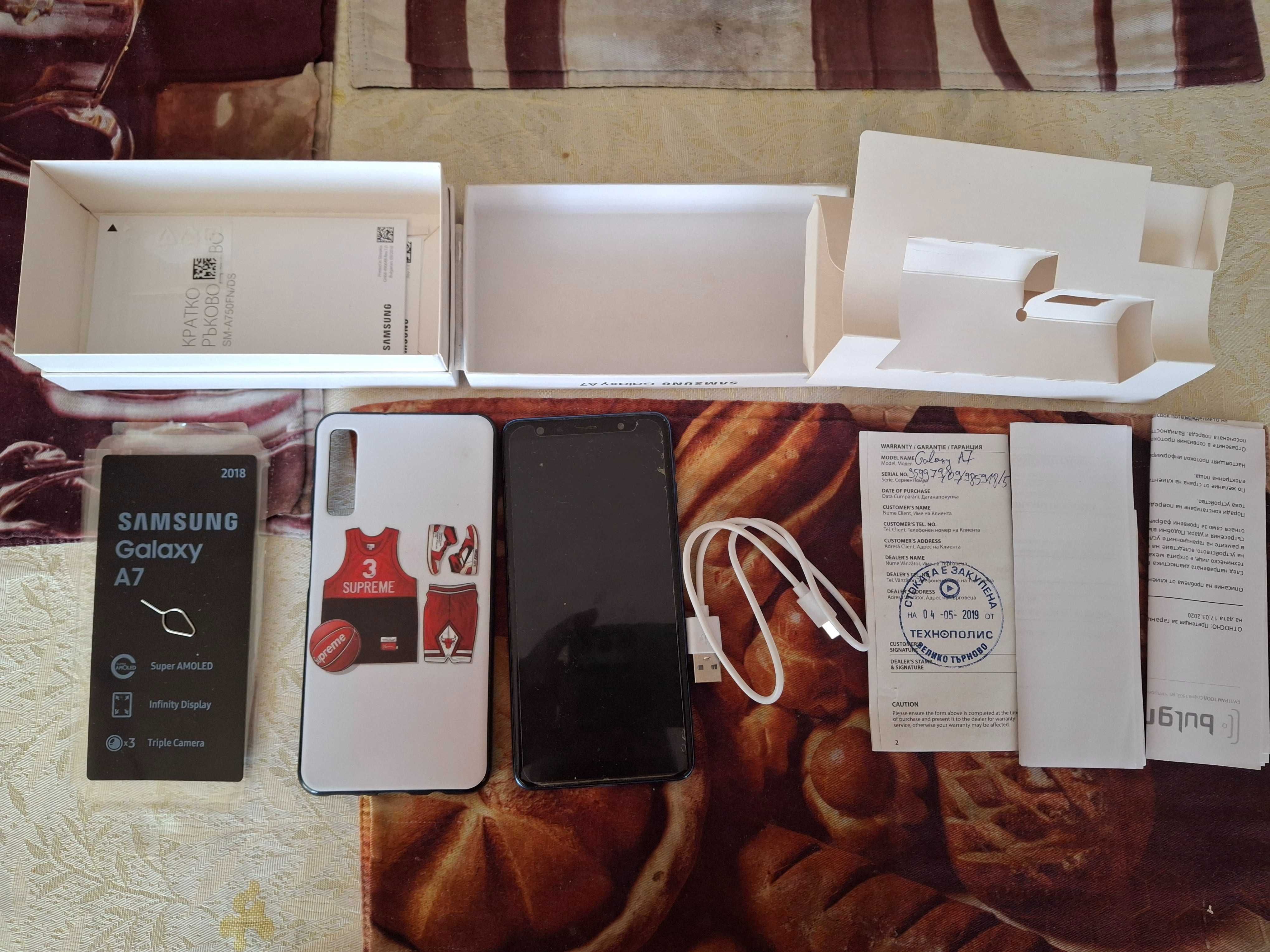 Продавам Samsung Galaxy A7