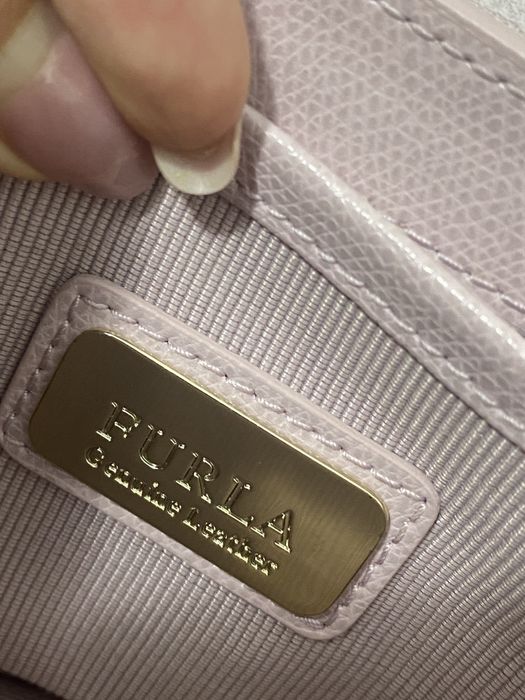 Gentuța Furla Metropolis piele naturală roz