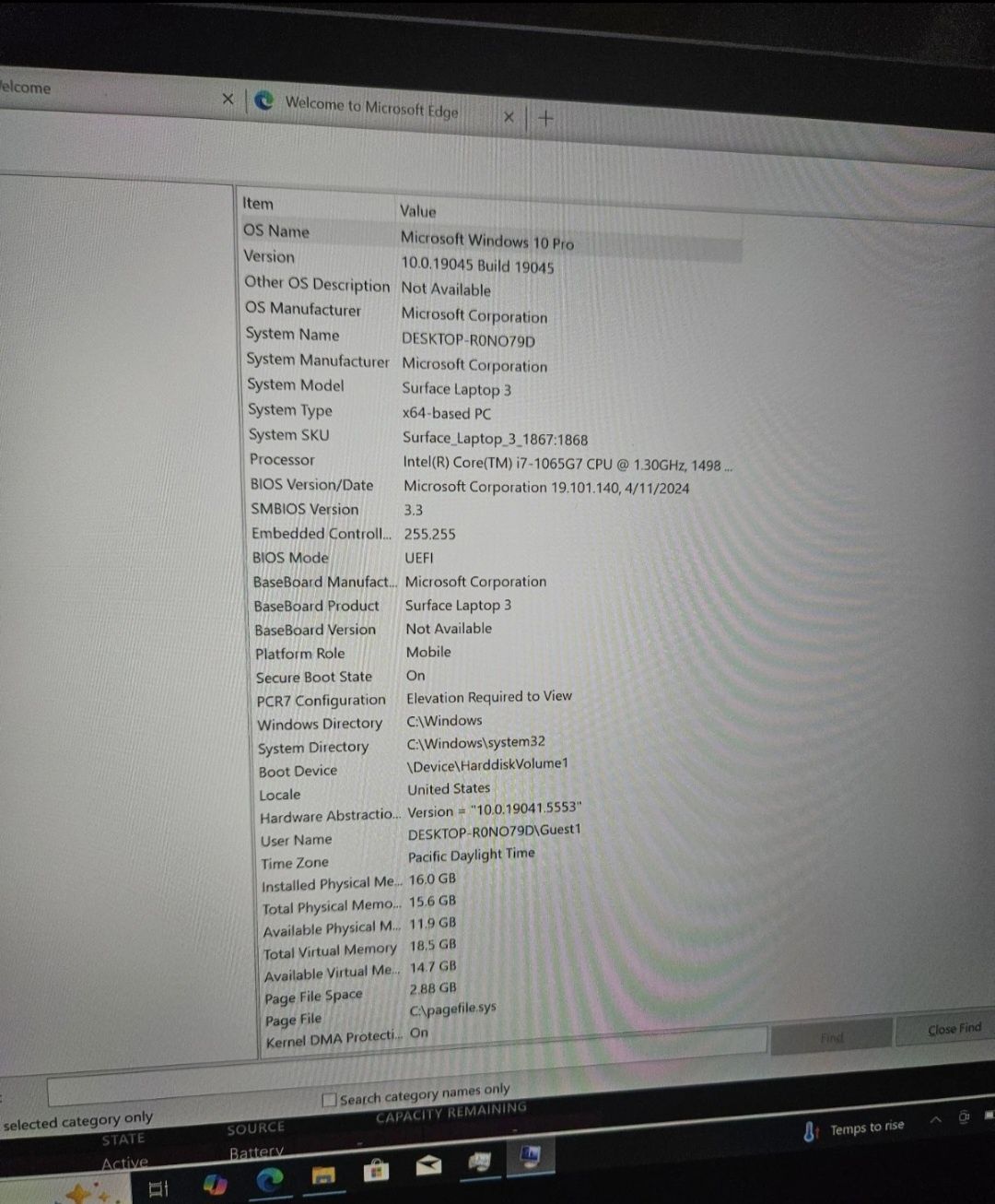 Microsoft Surface Laptop 3 16/256GB