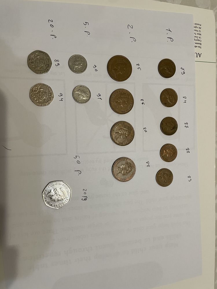 Monede  de colectie din ani 1979