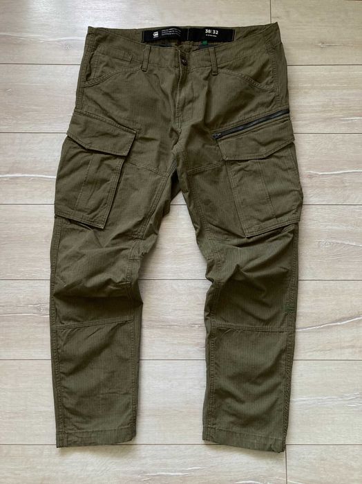 G Star Rovic Zip 3D Straight Tapered панталони капаци панталон 38 / 32