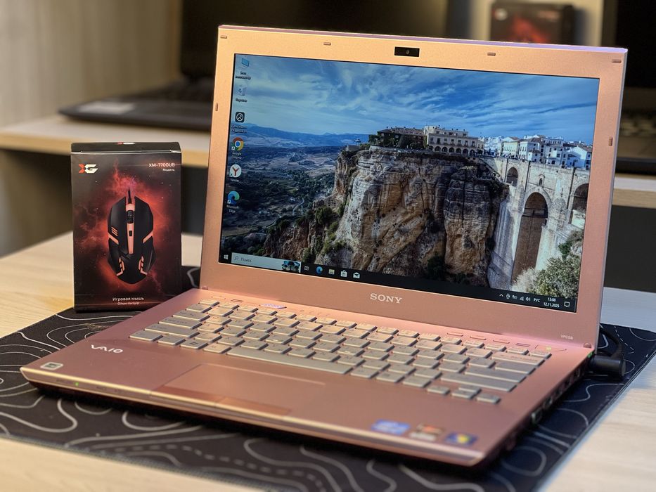 Компактный ноутбук для работы и дома! Intel Core/SSD/OZU-8gb/Гарантия!