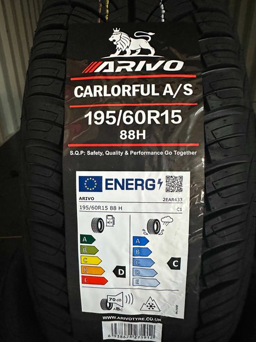 Нови Всесезонни Гуми Arivo Carlorful A/S 195/60R15 88H Нов Dot