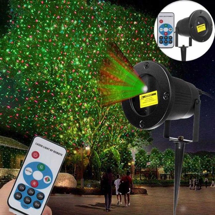 Мощный лазер проектор