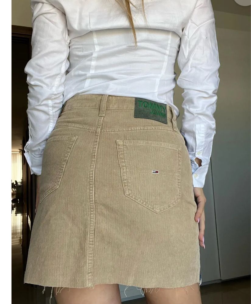 Джинсова/дънкова пола TOMMY HILFIGER JEANS