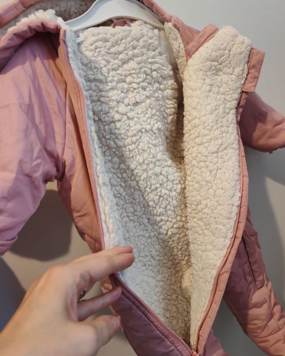 Salopeta bebe 3-6 luni imblanita