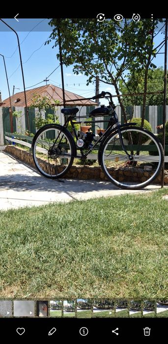 Bicicleta cu motor 80cc