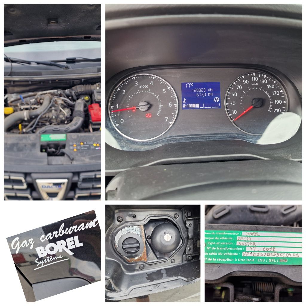Dacia Duster 1.2 tce  benzina + GPL euro 6
