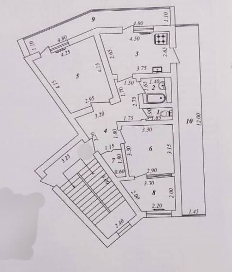 Продаётся квартира ул. Истикбол Ц-1 _ 2/2/5 | Kvartira sotiladi S-1